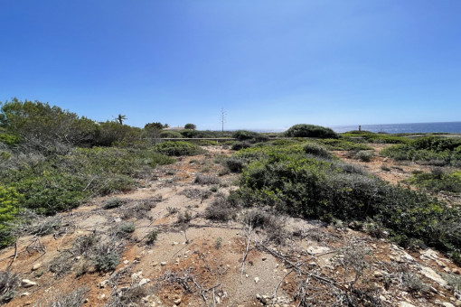 Magnificent investment plot, first line of sea, sea view, located in Binidali, Menorca.