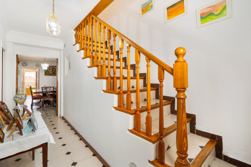 Corridor and stairs